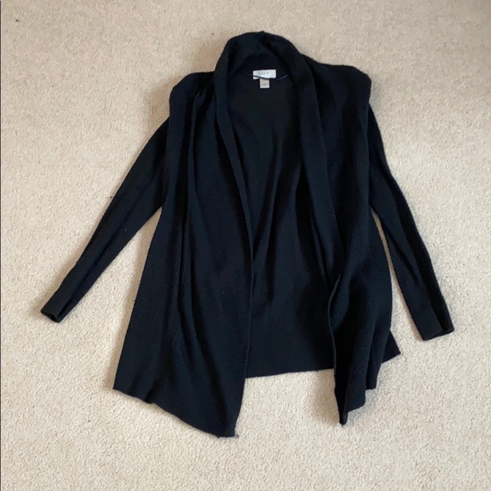 LOFT Black Open Front Cardigan  REPOSHED